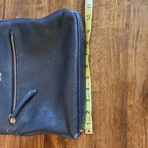 Kate Spade NY Jackson Black Pebbled Leather Crossbody Bag Purse Top Zip - Picture 10 of 12